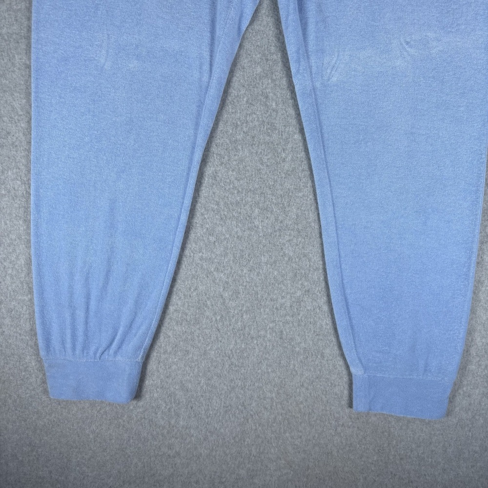 Y2K Juicy Couture Joggers Womens Large Blue Terry Cloth Embroidered Logo - Picture 4 of 16